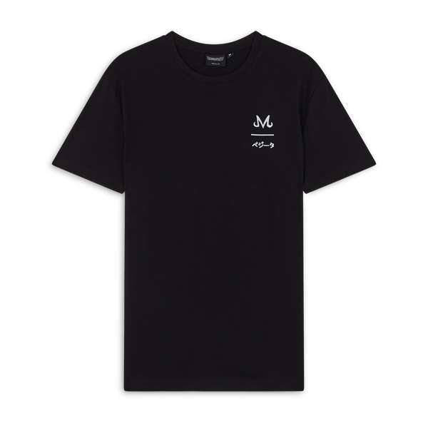 T-Shirt Majin Vegeta Dragon Ball Z - Noir ou Blanc, Tailles XS et S