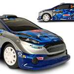 Voiture RC Mondo Motors Ford Fiesta WRC - Echelle 1:24, jusqu'à 8 km/h de Vitesse