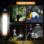 Lampe de camping RHOKIC rechargeable usb étanche powerbank 5000mAh