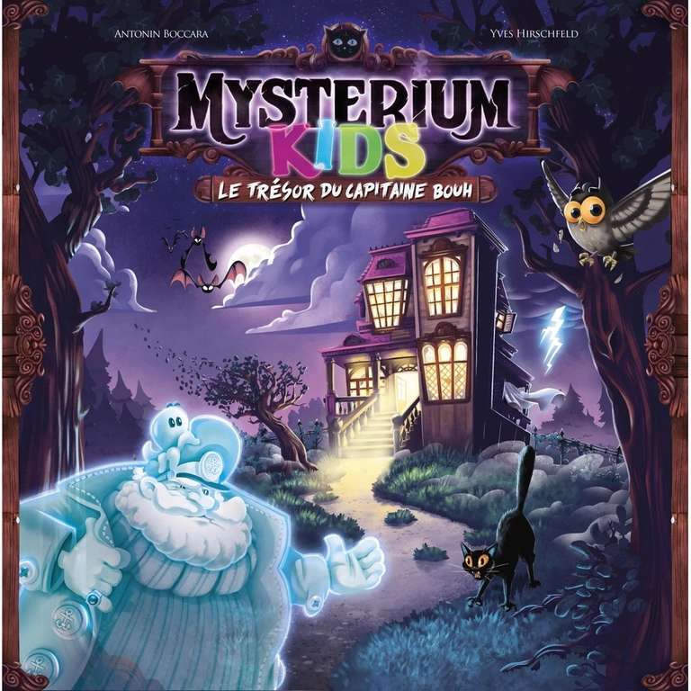 Jeu de société - Mysterium Kids : Le Trésor du Capitaine Bouh (Via retrait magasin)