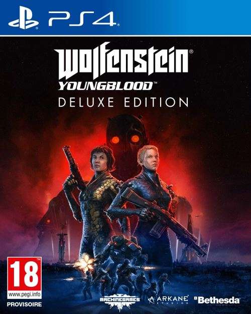 Wolfenstein Youngblood Deluxe Edition sur PS4 (Via retrait en magasin)