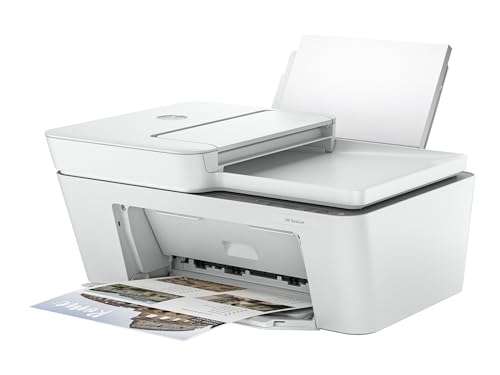 Imprimante Jet d'encre couleur tout en un HP DeskJet 4220e - 3 mois d’Instant Ink inclus avec HP