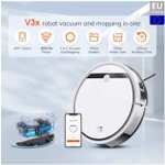 Robot aspirateur & laveur iLife V3X - 3000Pa, 2900mAh, Navigation intelligente, Compatible Alexa & Google (Entrepôt EU)