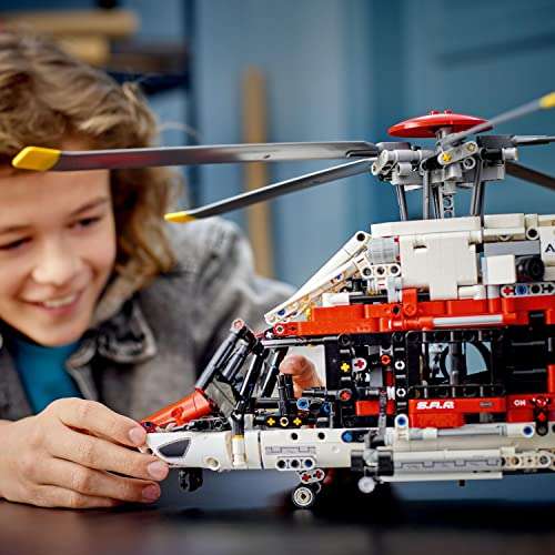 Jeu de construction Lego Technic (42145) - L’hélicoptère de secours Airbus H175