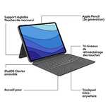 Clavier Logitech Combo Touch pour tablette Apple iPad Pro 12.9"