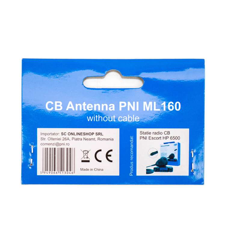 Antenne CB PNI ML160 - 145cm, Sans câble