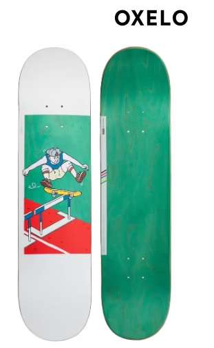Planche de skate 8.5" Oxelo DK120 Greetings - plusieurs coloris