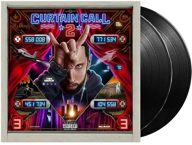 Vinyle Eminem Album Curtain Call 2