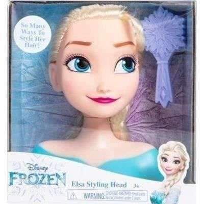 Tête à coiffer Anna Elsa Disney 26 cm avec accessoires La Reine des Neiges  II