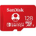 Carte microSDXC SanDisk UHS-I - 128 Go, Sous licence Nintendo