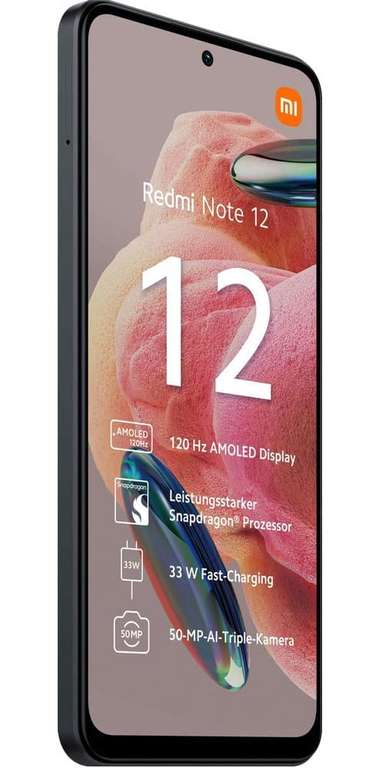 Smartphone 6,67" Xiaomi Redmi Note 12 - AMOLED FHD+ 120 Hz, Snapdragon 685, RAM 4 Go, 128 Go (Vendeur tiers)