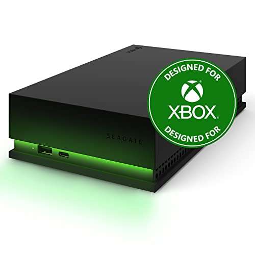 Disque Dur Externe Seagate Game Drive 4 To Noir et Vert pour Xbox