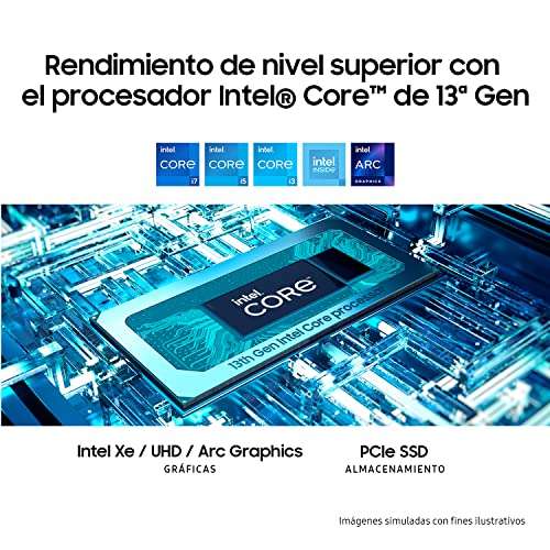 PC Portable 15.6" Samsung Galaxy Book 3 - i5-1335U, 8 Go RAM, 512 Go SSD, QWERTY
