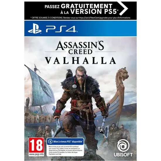 Assassin's Creed Valhalla sur PS4 (Upgrade gratuit vers PS5)