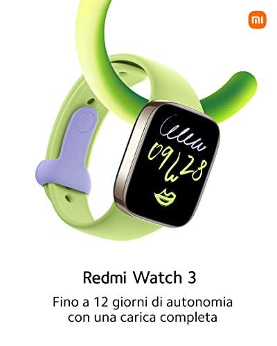 Montre connectée Xiaomi Redmi Watch 3 - noir