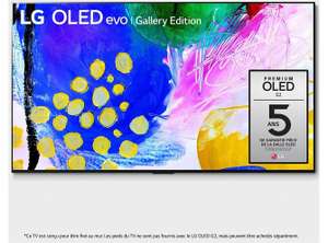 TV 55" LG OLED55G26LA EVO G2 (4K UHD, Dolby Vision IQ & Atmos, Smart TV) + pied SQ-G2ST55 (+215,10€ en carte cadeau)