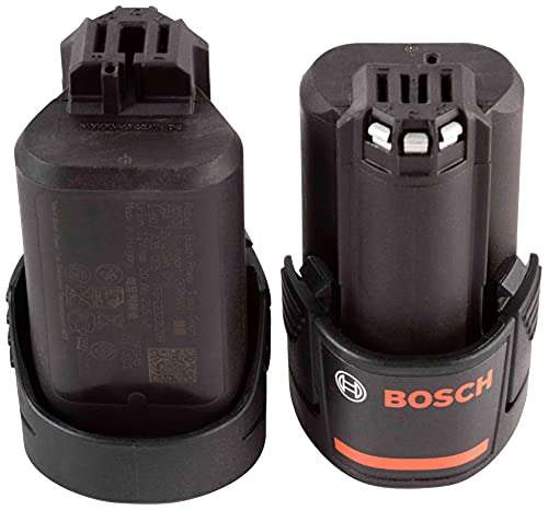Kit batterie Bosch Professional 12V System (2 batteries 2,0 Ah + chargeur GAL 12V-40)