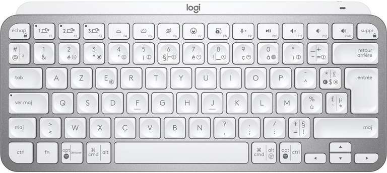 Clavier sans fil Logitech MX Keys Mini pour Apple macOS, iOS, Windows, Linux & Android