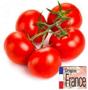 Tomates rondes en grappes - Origine France, Catégorie 1, le kg - Auchan Saint-Priest (69)