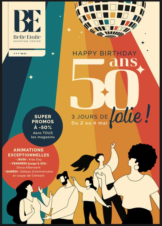 Points de fidélité x20 sur tout le magasin Cactus Belle Etoile pour leur 50 ans (Frontaliers Luxembourg - belle-etoile.lu)