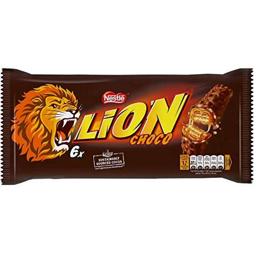 Lion - Barre Chocolat au Lait - 10 barres de 42g : : Epicerie