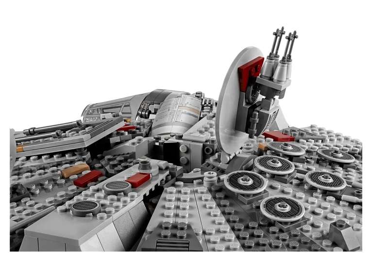 Sélection de Lego Star Wars en promotion - Ex : Jeu Lego Star Wars 75257 Le Faucon Millenium (via 32.48€ sur la carte de fidélité)