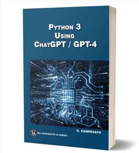 Ebook Python 3 using ChatGPT / GPT-4 , (Anglais)