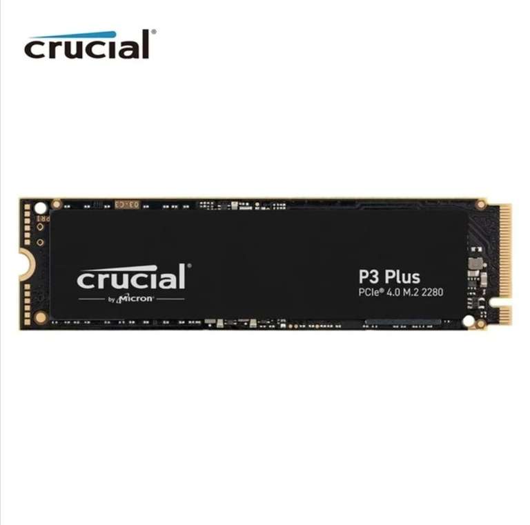 SSD Crucial P3 Plus PCIe Gen4 3D NAND NVMe - 2To