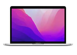 Apple MacBook Pro 13" (2022) M2, 512 Go, QWERTZ - Argent (Frontalier Luxembourg)