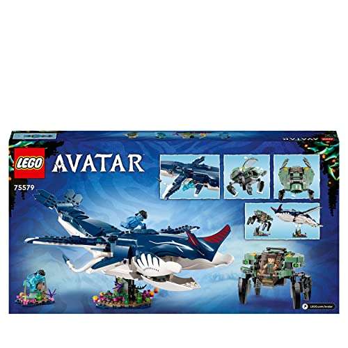 Jeu de construction Lego Avatar 75579 - Payakan Le Tulkun et Crabsuit