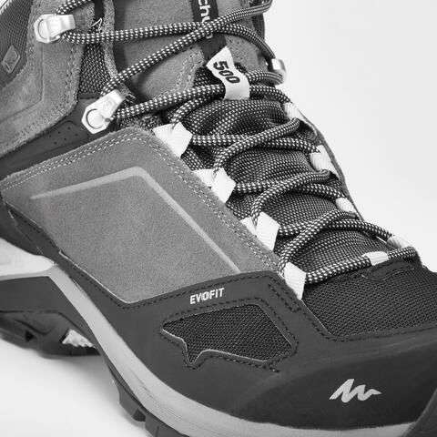Chaussures Imperméables de Randonnée pour Homme Quechua MH500 MID - Grises,  du 39 au 47 –