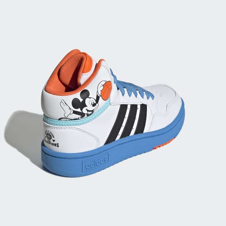 Baskets enfant Adidas montantes Mickey - Tailles 28 à 40