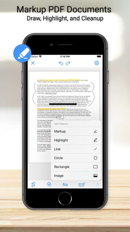 Abonnement à vie gratuit à l’application Documa: PDF FiII & Sign sur iOS
