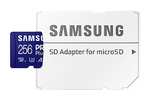 Carte mémoire microSDXC Samsung Pro Plus - 256 Go