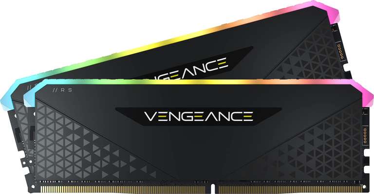 Kit mémoire RAM DDR4 Corsair Vengeance RGB RS - 16 Go (2 x 8 Go), 3200 MHz, C16