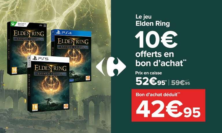 [Précommande] Elden Ring sur PS4, PS5 et XBox One/Series X (+10€ en bon d'achat)