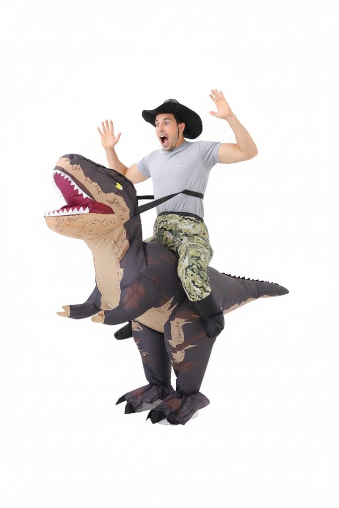 Costume de dinosaure gonflable pour adulte (vendeur tiers)