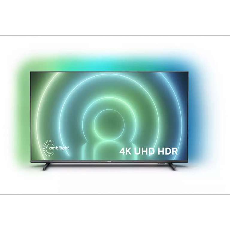 TV 43" Philips 43PUS7906 - 4K UHD, LED, Smart TV, Ambilight 3 côtés