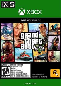 Grand Theft Auto V version remasterisée sur Xbox Series X/S (dématérialisé, store Turquie)