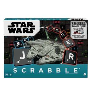 Jeu de Société Scrabble Star Wars Edition Mattel - avec mode Galaxy, dès 10 ans
