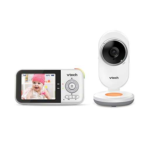 Babyphone vidéo Clear Plus VTech BM3254 - Écran 2.8'', 720p (Via coupon)