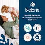 [Prime] Lot de 6x72 lingettes nettoyantes pour bébé Biolane (via coupon/abonnement)