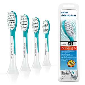 Pack 4 Têtes de brosse à dents électrique Philips Sonicare HX6044/33 For Kids 7+