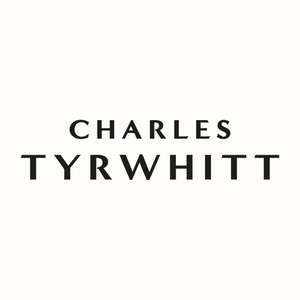 Sélection de chemises Charles Tyrwhitt en promotion - Ex : Button-Down Collar Washed Fine Twill Shirt - Ocean Blue