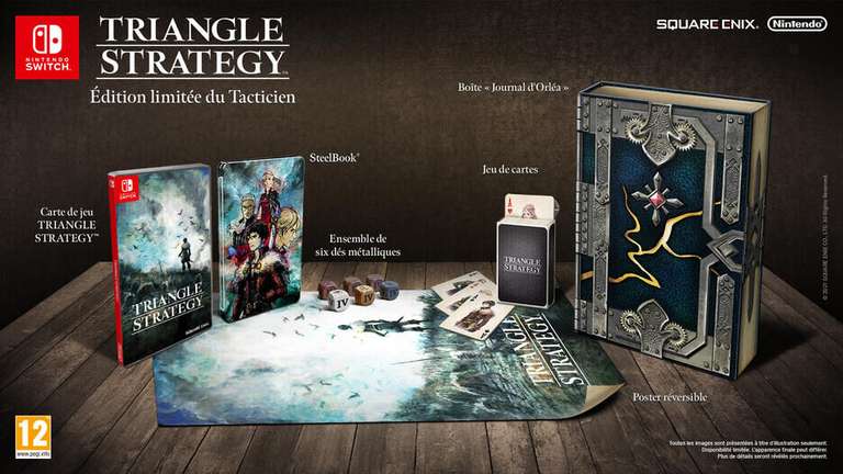 Triangle Strategy - Edition Collector sur Nintendo Switch