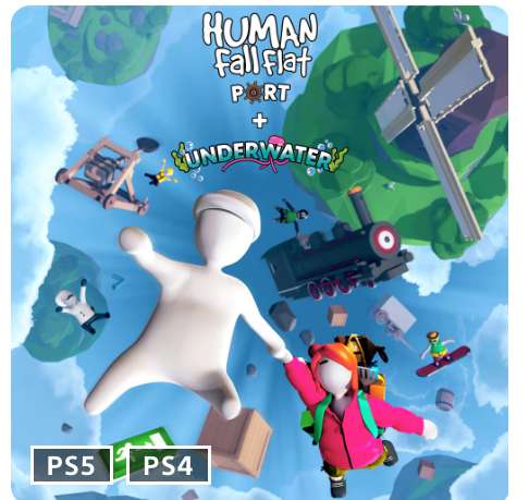 Human: Fall Flat PS4 & PS5 (Dématerialisé)