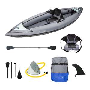 Pack Canoë-kayak Rohe gonflable 1 personne avec sac & accessoires