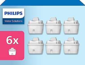 6 Cartouches filtrantes Philips Water AWP212/31 compatibles Brita (via abonnement)