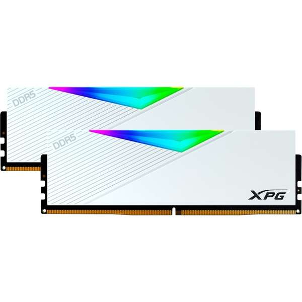 Kit mémoire RAM Adata XPG Lancer - 32 Go (2 x 16 Go), DDR5, 5200MHz ECC, CL38, RGB