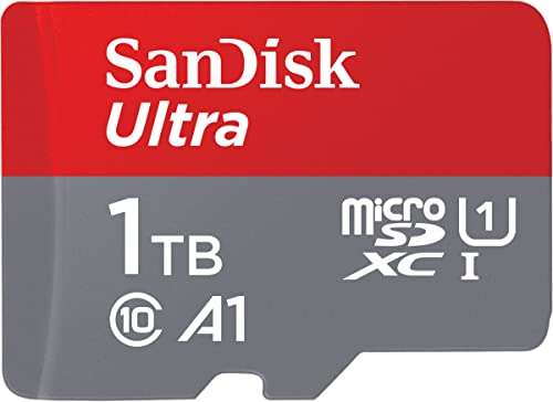 Carte mémoire microSDXC UHS-I SanDisk Ultra U1 A1 - 1 To + Adaptateur SD